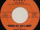 HERB WARD Hands Off She's Mine NORTHERN SOUL 45 *hear*