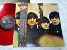 BEATLES FOR SALE JAPAN 1982 ORIGINAL UK CUTTING MONO RED COLOR VINYL w/BLACK OBI