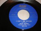 ROCKER- MOJO WATSON- NANC 45 RPM- LOOK A THERE / I KEPT ON TRYING- CLEAN- LISTEN