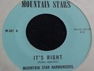 RARE BLACK GOSPEL 45 - MOUNTAIN STAR HARMONIZERS - MOUNTAIN STARS - LISTEN