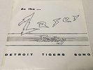 Do The Laser Swing The Detroit Tigers Song lp 45 1987 One Man Band Dennis Styles
