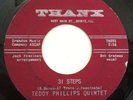 Teddy Phillips Quintet 31 steps 45 Rare Northern Soul Popcorn OG on Thanx