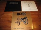 AC/DC 3 LP`s, Back In Black, For Those About To Rock, Flick Of The Switch