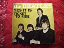 The Beatles – Ticket To Ride / Yes It Is...Original Capitol 5407 45RPM 7