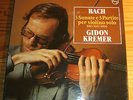 Gidon KREMER Bach Sonatas Partitas Violin Solo 3-LP-Box Philips
