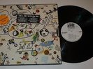 Led Zeppelin III Rare White Label Promo LP
