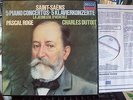 D244D3  SAINT-SAENS  Five Piano Concertos +  PASCAL ROGE  CHARLES DUTOIT  3LPs