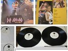 DEF LEPPARD Hit and Run live Lyon 1983 Vinyl 2LP SET RARE Near Mint Condition
