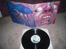 KING CRIMSON LP IN THE COURT OF THE CRIMSON KING 2ND PRESS ISLAND ILPS9111 VG++