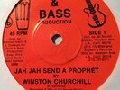 WINSTON CHURCHILL / MAJOR LEE - jah jah send a prophet - DRUM & BASS 45 M-//