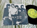 DEEP PURPLE black night/speed king INDIA PICTURE SLEEVE 7'' SINGLE RARE