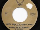 Crossover Soul 45 BOBBY MONTGOMERY Make Me Yours/Seek & You Shall Find HEAR