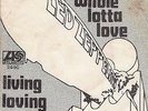 LED ZEPPELIN  Whole Lotta Love PICTURE SLEEVE 45 record + juke box strip RARE