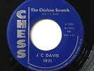 J.C. DAVIS The Chicken Scratch Mod Soul R&B 45 ( Chess ) *HEAR