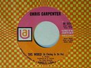 Chris Carpenter 45 THIS WORLD Is Closing In..  / WATERFALLS   UA VG+ to VG++