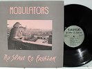 Rare Power Pop LP & Insert- Modulators- No Slave To Fashion- Modulator #MOD 8302