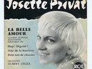 45 RPM EP 1957 JOSETTE PRIVAT LA BELLE AMOUR (SELECTION EUROVISION 1957)