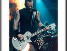 METALLICA - JAMES HETFIELD - ROCK LEGEND - ORIGINAL HAND SIGNED AUTOGRAPH