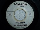 THE ENCHANTERS surf blast / tum-tiki SURF / GARAGE 45 TOM-TOM 1963