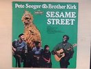 Sesame Street PETE SEEGER & BROTHER KIRK VISIT SESAME STREET LP 1974