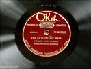 Rare OKEH 78 FIDDLIN JOHN CARSON Batchelors Hall/Everybody Works But Father