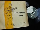 JACK ELLIOTT SINGS Vol. 2 - Rare Original UK EP - 77 Records,1950s Limited Ed.