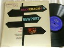 MAX ROACH + 4 at Newport George Coleman Booker Little Ray Draper mono dg LP