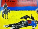 Signed The Clash Give Em Enough Rope Vinyl LP with 4 x Autographs Punk Record