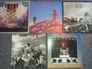 5 x Rush Vinyl LPs -Hemispheres, Presto, Permanent Waves, Rush Through Time etc