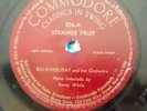 Strange Fruit Billie Holiday Commodore 526 78rpm