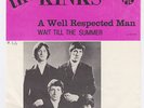 KINKS A Well Respected Man RARE Sweden Norway 45 garage PSYCH Wait Till Summer