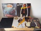 5 x 1970s Original AC/DC Vinyl Records - Powerage, Highway to Hell, High Voltage