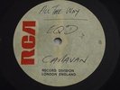 CARAVAN 10” 2 sided Acetate “All The Way” Prog Camel Genesis Soft Machine Rare