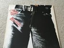 THE ROLLING STONES Sticky Fingers LP Vinyl Record EX 33RPM Classic working zip