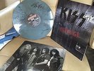 KISS REVENGE AUTOGRAPHED COLLECTORS EDITION GRAY MARBLE COLORED VINYL LP RARE