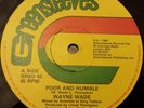 Wayne Wade Poor And Humble Killer Roots 12