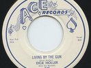 HEAR- Rare Popcorn / Rockabilly 45 - Dick Holler - Living By The Gun - Ace # 540