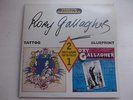 RORY GALLAGHER - TATTOO / BLUEPRINT - 2 X G/FOLD VINYL LP -  EX/EX