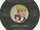 TOM PARROTT Groovy & Linda FOLK MURDER PSYCHO PSYCH FOLK 45 RPM RECORD
