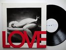 LOVE - amazing EX/NM JAPAN sexy cheesecake book & lp TEST PRESSING nude art