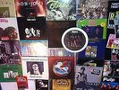 HUG LP LOT. Rock Albums, 1st Pressing, Vintage Vinyl. Record LOT. Kiss Clock LP