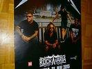 MINT RIESEN XXL (120cm) Concert-Tour Promo Poster METALLICA Rockavaria München