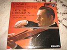 Mozart Violin Concertos KV 216/219 3/5  Grumiaux Davis Philips Lp HiFi-Stereo