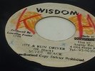 SUPER BLACK - HIT AND RUN DRIVER - [MEGA DIGI] WISDOM 45  VG/VG-