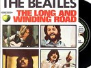 BEATLES the long and winding road / for you blue 45RPM 1970 orig Italy Apple