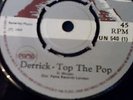Reggae- Derrick Morgan - Top The Pop b/w Capones Revenge Glen Adams 1969 45rpm