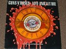 GUNS N' ROSES live and let die 1991 UK ORANGE VINYL 12