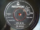 BEATLES..LOVE ME DO..INDIA PRESS PARLOPHONE R4949..VERY RARE..