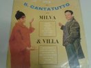 MILVA CLAUDIO VILLA LP IL CANTATUTTO 1963 CETRA LPB 35019 SIGLA SIGLE TV