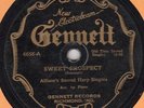 Gennett 6658 Allisons Sacred Harp Singers ANTIOCH/SWEET PROSPECT 78 rpm VG crk